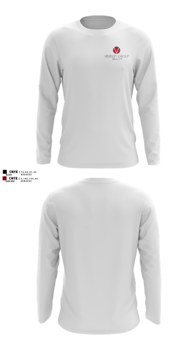 Keller Williams realty 61930592 Long Sleeve Performance Shirt 102