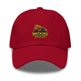 252 EngineersWatkins Excavation Classic Dad Hat | Yupoong 6245CM