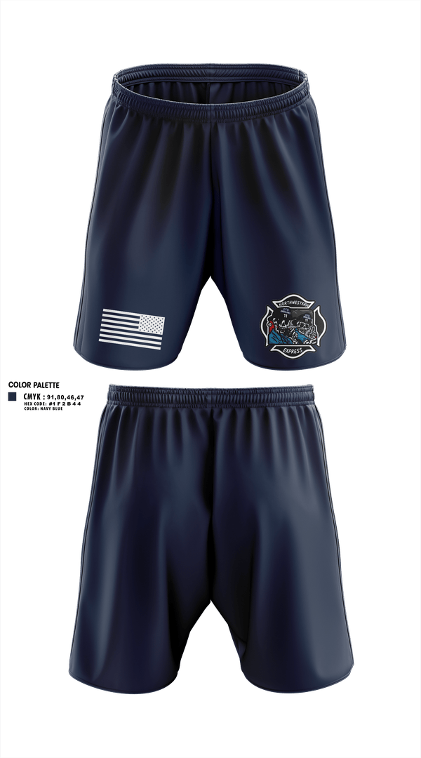 Athletic Shorts With Pockets, CFD Ambulance 11, Fire Department, Teamtime, Team time, sublimation, custom sports apparel, team uniforms, spirit wear, spiritwear, sports uniforms, custom shirts, team store, custom team store, fundraiser sports, apparel fundraiser