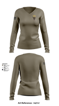 MFRC Scouts 19944297 Women's Long Sleeve V-neck Shirt - 102