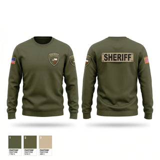 Crew Neck Sweatshirt, Lynn County Sheriff’s Office, Police, Teamtime, Team time, sublimation, custom sports apparel, team uniforms, spirit wear, spiritwear, sports uniforms, custom shirts, team store, custom team store, fundraiser sports, apparel fundraiser
