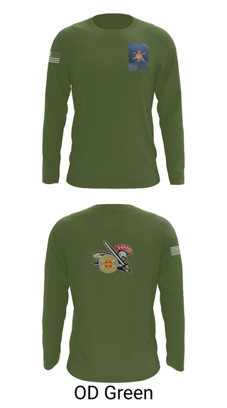 Long Sleeve Performance Shirt, HHB, 428th Field Artillery Brigade, , Teamtime, Team time, sublimation, custom sports apparel, team uniforms, spirit wear, spiritwear, sports uniforms, custom shirts, team store, custom team store, fundraiser sports, apparel fundraiser