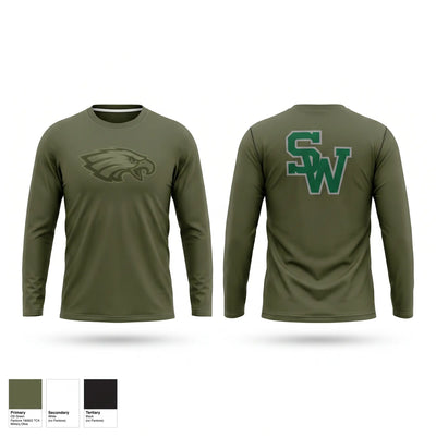 South Walton Hawks Long Sleeve Performance Shirt - 2