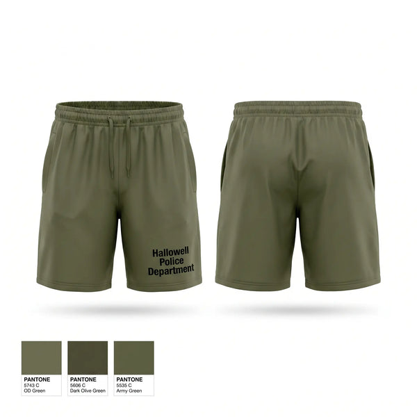 Athletic Shorts With Pockets, Hallowell Police Department, Police, Teamtime, Team time, sublimation, custom sports apparel, team uniforms, spirit wear, spiritwear, sports uniforms, custom shirts, team store, custom team store, fundraiser sports, apparel fundraiser