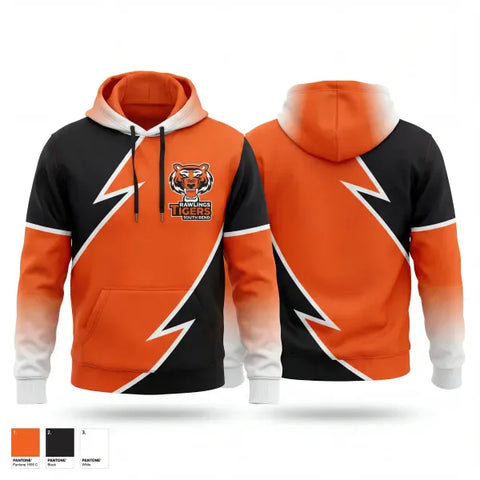 Hoodie, Rawlings Tigers South Bend, Baseball, Teamtime, Team time, sublimation, custom sports apparel, team uniforms, spirit wear, spiritwear, sports uniforms, custom shirts, team store, custom team store, fundraiser sports, apparel fundraiser