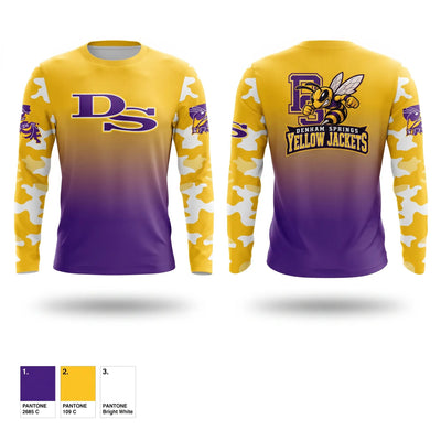 Denham Springs Long Sleeve Performance Shirt - 1