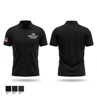 Short Sleeve Performance Polo, 23D Military Police Company, Army, Teamtime, Team time, sublimation, custom sports apparel, team uniforms, spirit wear, spiritwear, sports uniforms, custom shirts, team store, custom team store, fundraiser sports, apparel fundraiser