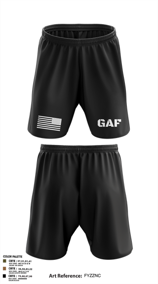 Athletic Shorts With Pockets, GAF, , Teamtime, Team time, sublimation, custom sports apparel, team uniforms, spirit wear, spiritwear, sports uniforms, custom shirts, team store, custom team store, fundraiser sports, apparel fundraiser