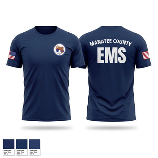 Short Sleeve Performance Shirt, Manatee County EMS, EMS/EMT, Teamtime, Team time, sublimation, custom sports apparel, team uniforms, spirit wear, spiritwear, sports uniforms, custom shirts, team store, custom team store, fundraiser sports, apparel fundraiser