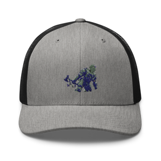 Chief Oliva Retro Trucker Hat | Yupoong 6606