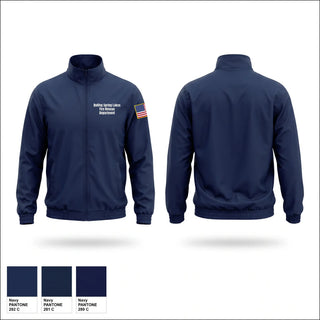 Windbreaker, Boiling Spring Lakes Fire Rescue Department, Fire Department, Teamtime, Team time, sublimation, custom sports apparel, team uniforms, spirit wear, spiritwear, sports uniforms, custom shirts, team store, custom team store, fundraiser sports, apparel fundraiser