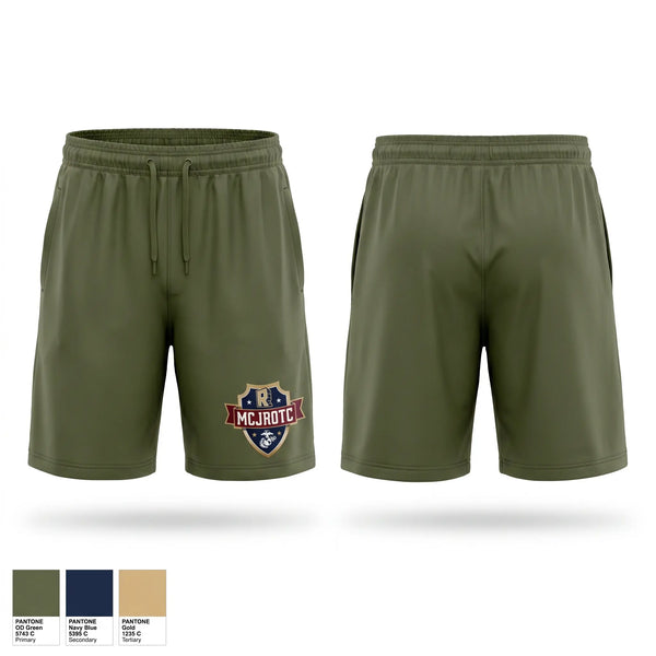 Athletic Shorts With Pockets, Rockwall MCJROTC, Marines, Teamtime, Team time, sublimation, custom sports apparel, team uniforms, spirit wear, spiritwear, sports uniforms, custom shirts, team store, custom team store, fundraiser sports, apparel fundraiser