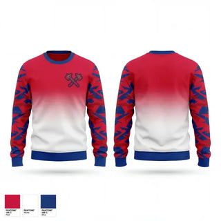 Crew Neck Sweatshirt, Alaska Legion Baseball, Baseball, Teamtime, Team time, sublimation, custom sports apparel, team uniforms, spirit wear, spiritwear, sports uniforms, custom shirts, team store, custom team store, fundraiser sports, apparel fundraiser