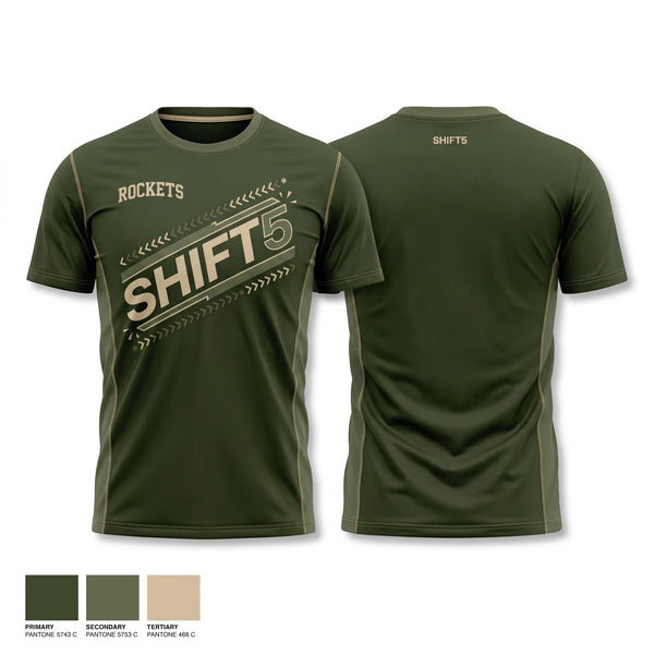 Short Sleeve Performance Shirt, Rockets, Baseball, Teamtime, Team time, sublimation, custom sports apparel, team uniforms, spirit wear, spiritwear, sports uniforms, custom shirts, team store, custom team store, fundraiser sports, apparel fundraiser
