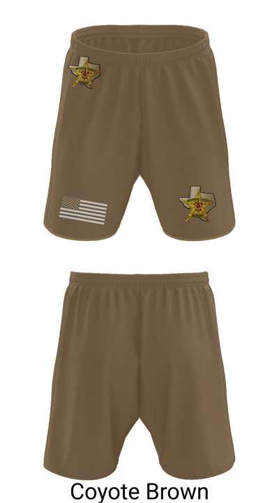 Hudspeth county sheriff office 47128359 Athletic Shorts With Pockets - 9