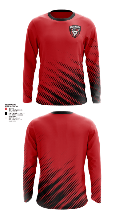 Storm City Fc 22251434 Long Sleeve Performance Shirt 1