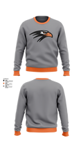 Bloomer Blackhawk'sTrack & Field Crew Neck Sweatshirt - 3