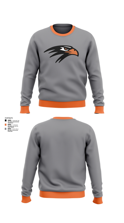 Bloomer Blackhawk'sTrack & Field Crew Neck Sweatshirt - 3
