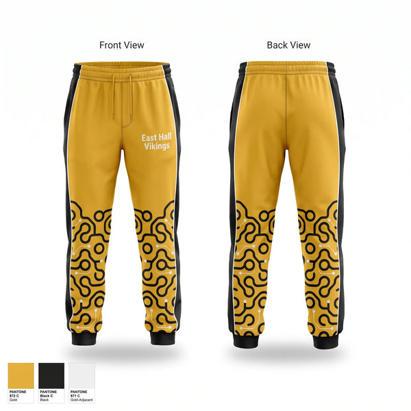 Sweatpants, East Hall Vikings, Softball, Teamtime, Team time, sublimation, custom sports apparel, team uniforms, spirit wear, spiritwear, sports uniforms, custom shirts, team store, custom team store, fundraiser sports, apparel fundraiser