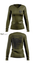 Saginaw Police Emergency Services Team 13479778 Women's Long Sleeve V-neck Shirt - 5