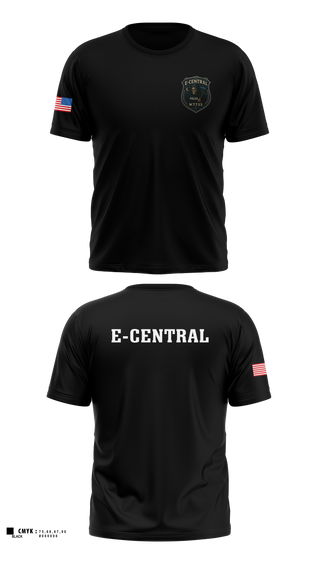 Old School Cotton Feel Shirt, PWCPD E Central, Police, Teamtime, Team time, sublimation, custom sports apparel, team uniforms, spirit wear, spiritwear, sports uniforms, custom shirts, team store, custom team store, fundraiser sports, apparel fundraiser