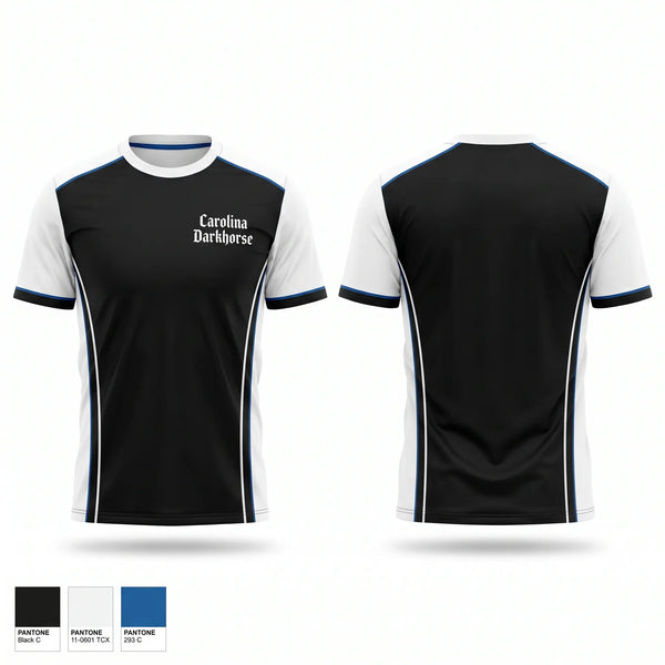 Short Sleeve Performance Shirt, Carolina Darkhorse, Baseball, Teamtime, Team time, sublimation, custom sports apparel, team uniforms, spirit wear, spiritwear, sports uniforms, custom shirts, team store, custom team store, fundraiser sports, apparel fundraiser