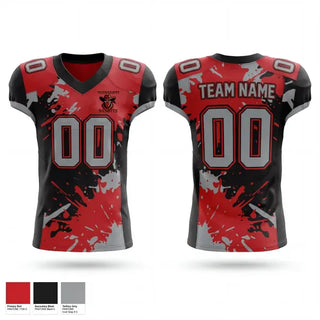 Football Jersey, Mississippi Bandits Youth Football and Cheer Team, , Teamtime, Team time, sublimation, custom sports apparel, team uniforms, spirit wear, spiritwear, sports uniforms, custom shirts, team store, custom team store, fundraiser sports, apparel fundraiser