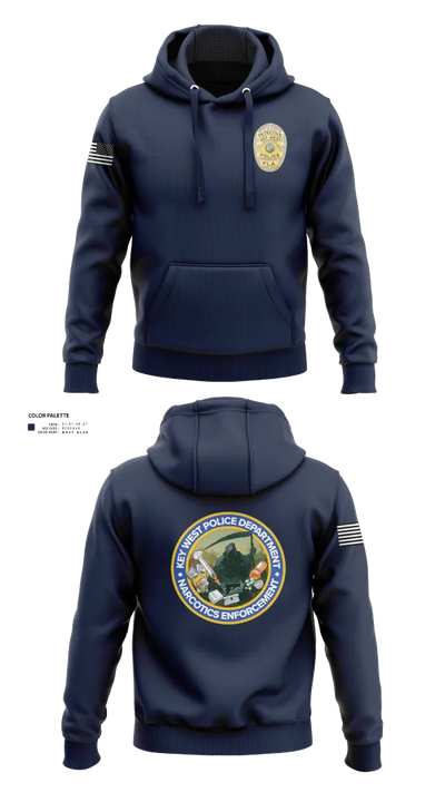 Key West Police Department 73873971 Hoodie - 22