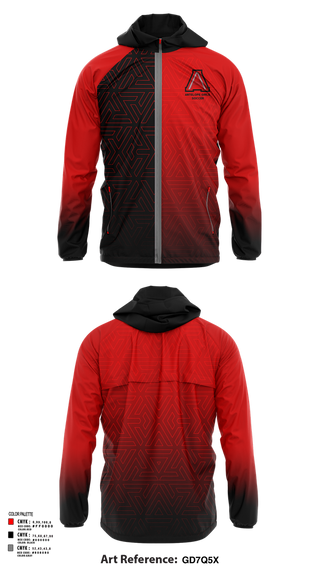 Windbreaker, Antelope Girls Soccer, Women's Soccer, Teamtime, Team time, sublimation, custom sports apparel, team uniforms, spirit wear, spiritwear, sports uniforms, custom shirts, team store, custom team store, fundraiser sports, apparel fundraiser
