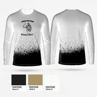 Long Sleeve Performance Shirt, Brinkley High School Basketball, Men's Basketball, Teamtime, Team time, sublimation, custom sports apparel, team uniforms, spirit wear, spiritwear, sports uniforms, custom shirts, team store, custom team store, fundraiser sports, apparel fundraiser