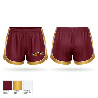 Womens Shorts, Roosevelt Teddies, Women's Basketball, Teamtime, Team time, sublimation, custom sports apparel, team uniforms, spirit wear, spiritwear, sports uniforms, custom shirts, team store, custom team store, fundraiser sports, apparel fundraiser