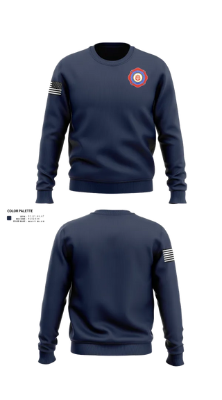 Crew Neck Sweatshirt, Groves Professional Firefighters Local 1905, , Teamtime, Team time, sublimation, custom sports apparel, team uniforms, spirit wear, spiritwear, sports uniforms, custom shirts, team store, custom team store, fundraiser sports, apparel fundraiser