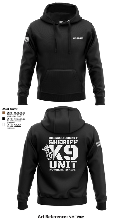 Chisago County K9 Unit 88074556 Hoodie - 107