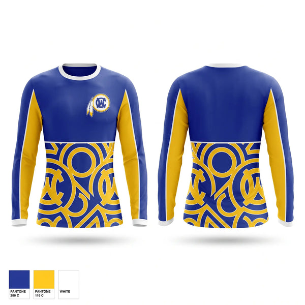 Long Sleeve Performance Shirt, West Caldwell Lady Warriors, Women's Basketball, Teamtime, Team time, sublimation, custom sports apparel, team uniforms, spirit wear, spiritwear, sports uniforms, custom shirts, team store, custom team store, fundraiser sports, apparel fundraiser