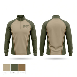 Quarter Zip Jacket, South central Mississippi storm chasers, , Teamtime, Team time, sublimation, custom sports apparel, team uniforms, spirit wear, spiritwear, sports uniforms, custom shirts, team store, custom team store, fundraiser sports, apparel fundraiser