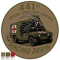 441st Ground Ambulance Crew Neck Sweatshirt - 1