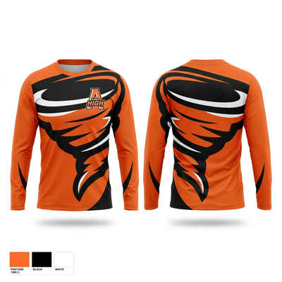 Ames Little Cyclones Long Sleeve Performance Shirt - 1