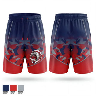 Athletic Shorts With Pockets, Hill City Indians, Baseball, Teamtime, Team time, sublimation, custom sports apparel, team uniforms, spirit wear, spiritwear, sports uniforms, custom shirts, team store, custom team store, fundraiser sports, apparel fundraiser