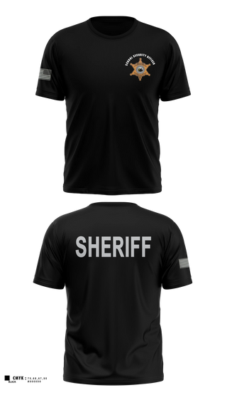 Short Sleeve Performance Shirt, Jefferson County Sheriff SSO, Police, Teamtime, Team time, sublimation, custom sports apparel, team uniforms, spirit wear, spiritwear, sports uniforms, custom shirts, team store, custom team store, fundraiser sports, apparel fundraiser