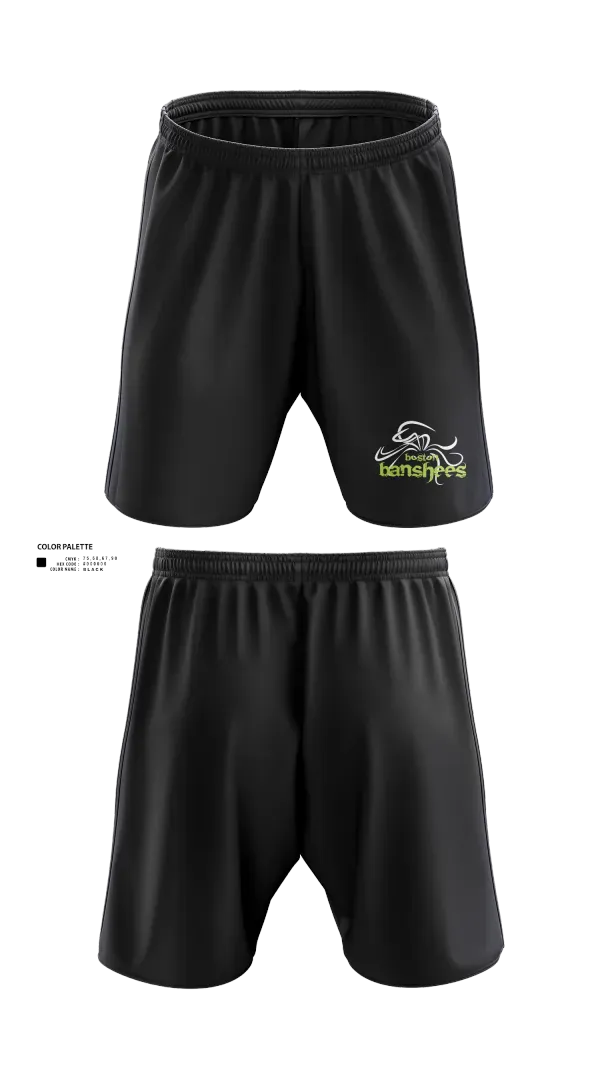 Athletic Shorts With Pockets, Boston Banshees, Football, Teamtime, Team time, sublimation, custom sports apparel, team uniforms, spirit wear, spiritwear, sports uniforms, custom shirts, team store, custom team store, fundraiser sports, apparel fundraiser
