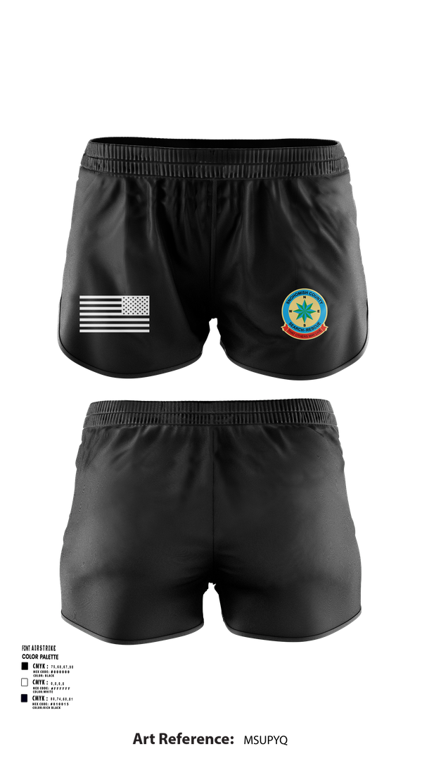 Ranger Panties, Snohomish County Search & Rescue, , Teamtime, Team time, sublimation, custom sports apparel, team uniforms, spirit wear, spiritwear, sports uniforms, custom shirts, team store, custom team store, fundraiser sports, apparel fundraiser