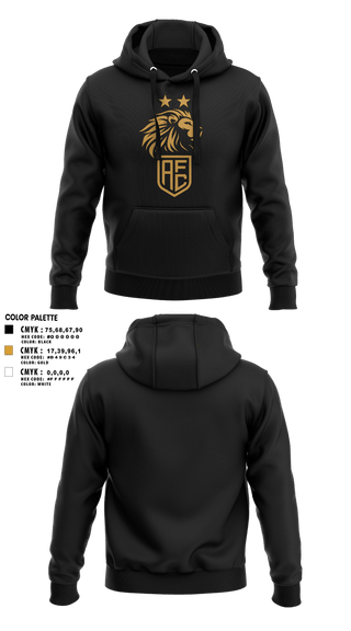 Hoodie, Aspire FC Lions, Men's Soccer, Teamtime, Team time, sublimation, custom sports apparel, team uniforms, spirit wear, spiritwear, sports uniforms, custom shirts, team store, custom team store, fundraiser sports, apparel fundraiser