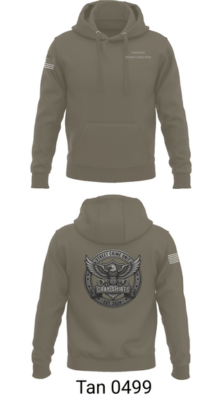 Hoodie, Street Crime Unit, Police, Teamtime, Team time, sublimation, custom sports apparel, team uniforms, spirit wear, spiritwear, sports uniforms, custom shirts, team store, custom team store, fundraiser sports, apparel fundraiser