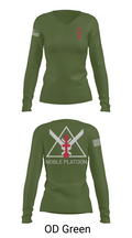 C co. 127 65825079 Women's Long Sleeve V-neck Shirt - 57