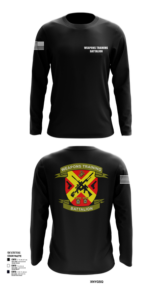 Long Sleeve Performance Shirt, Weapons Training Battalion, Marines, Teamtime, Team time, sublimation, custom sports apparel, team uniforms, spirit wear, spiritwear, sports uniforms, custom shirts, team store, custom team store, fundraiser sports, apparel fundraiser