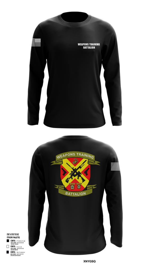 Long Sleeve Performance Shirt, Weapons Training Battalion, Marines, Teamtime, Team time, sublimation, custom sports apparel, team uniforms, spirit wear, spiritwear, sports uniforms, custom shirts, team store, custom team store, fundraiser sports, apparel fundraiser
