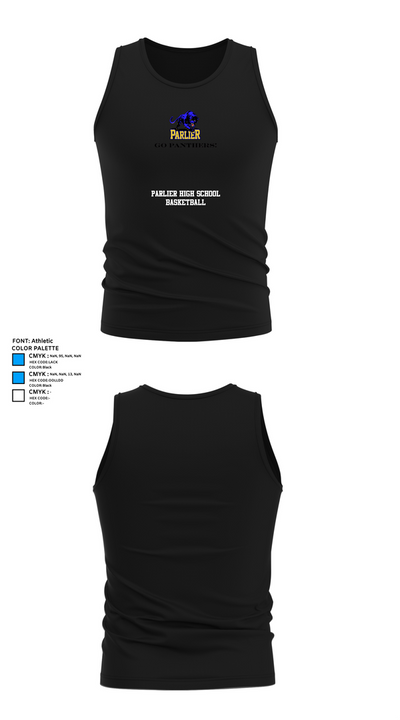 Parlier High School Basketball 84733729 Tank Top - 32
