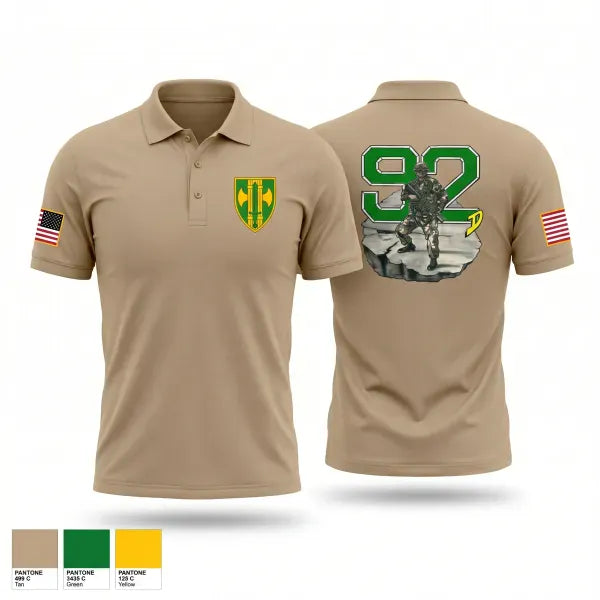 Short Sleeve Performance Polo, 95th mp company, Army, Teamtime, Team time, sublimation, custom sports apparel, team uniforms, spirit wear, spiritwear, sports uniforms, custom shirts, team store, custom team store, fundraiser sports, apparel fundraiser