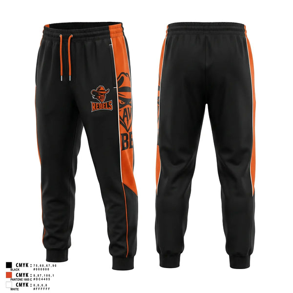 Sweatpants, AV Rebels, , Teamtime, Team time, sublimation, custom sports apparel, team uniforms, spirit wear, spiritwear, sports uniforms, custom shirts, team store, custom team store, fundraiser sports, apparel fundraiser