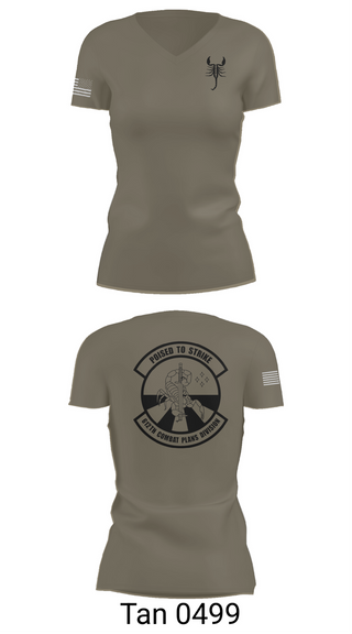 Womens Short Sleeve Vneck Shirt, 612 Combat Plans Division, , Teamtime, Team time, sublimation, custom sports apparel, team uniforms, spirit wear, spiritwear, sports uniforms, custom shirts, team store, custom team store, fundraiser sports, apparel fundraiser